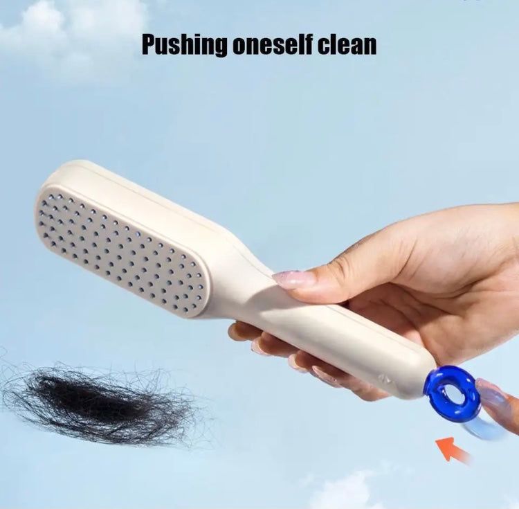 Self Cleaning Hair Brush, Magic Hair Comb